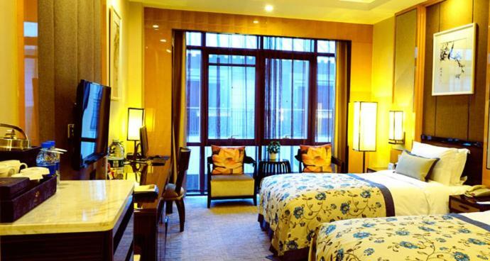 Beijing Yun-Zen Jinling Lotus Hotel Bagian luar foto